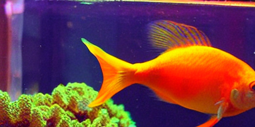 A pet fish, according to <a href='https://github.com/CompVis/stable-diffusion'>Stable Diffusion</a>